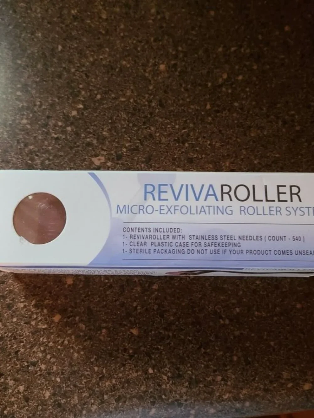 REVIVA ROLLER Micro-Exfoliating Roller System For Face 0.25mm a1